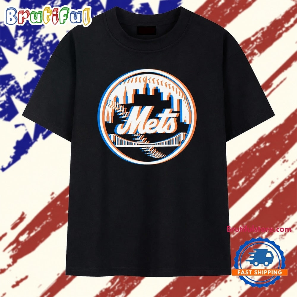 New York Mets Baseball Logo MLB T Shirt