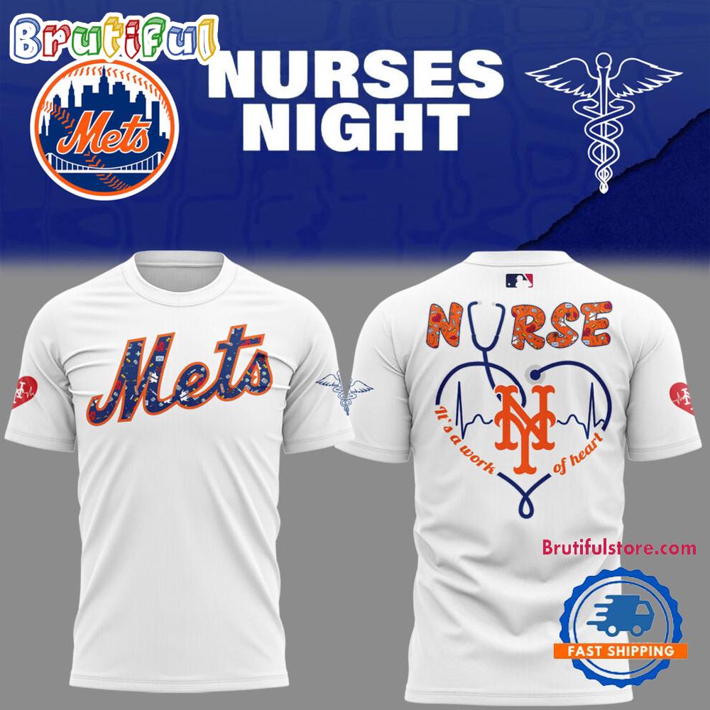 New York Mets NURSES NIGHT Limited Edition Hoodie T-Shirt