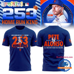 New York Mets Pete Alonso 253 Home Run New Design Hoodie T-Shirt