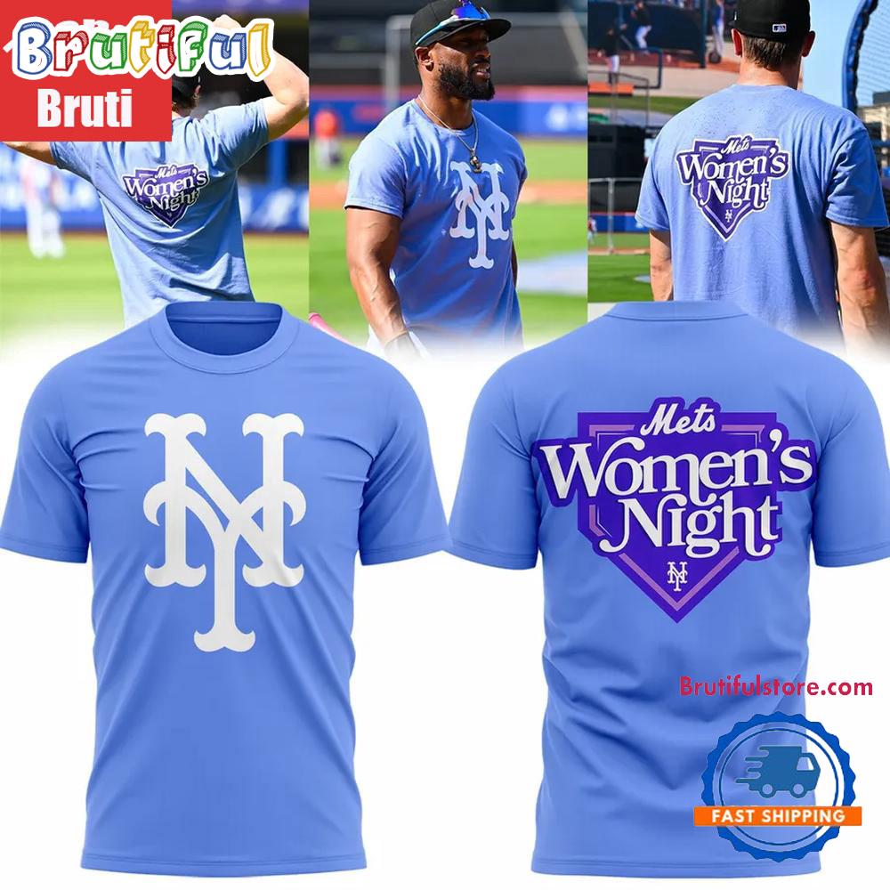 New York Mets Woment’s Night 3D Shirt