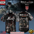 New York Mets x Attack on Titan 2026 Special Baseball Jersey