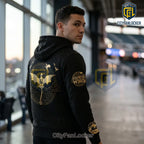 New York Mets x Fourth Wing Night Gold Dragon Hoodie