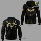 New York Mets x Fourth Wing Night Gold Dragon Hoodie