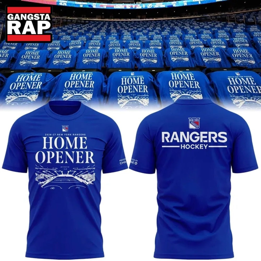 New York Rangers Home Opener 2026 Limited Edition T Shirt