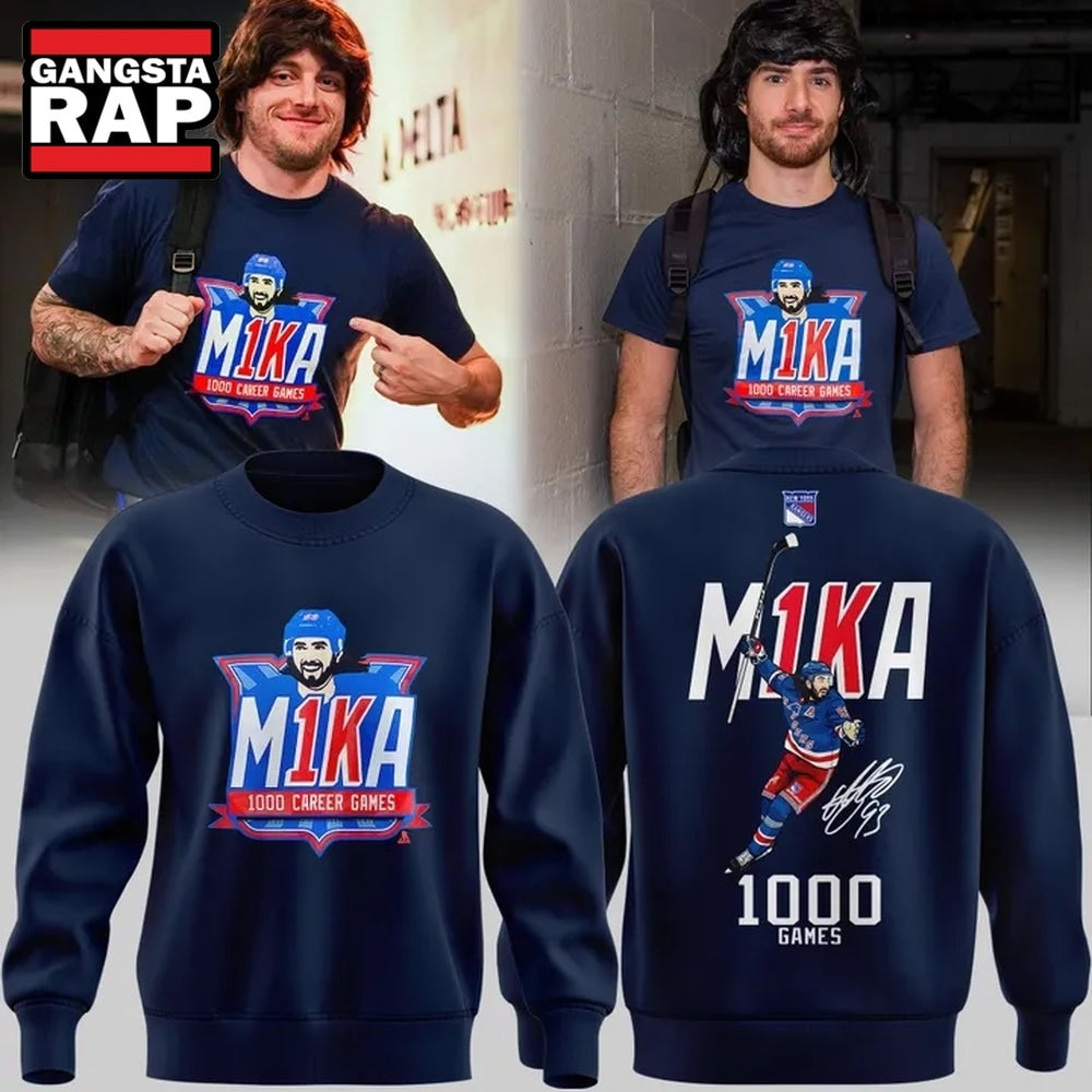 New York Rangers M1KA Limited Edition Hoodie T-Shirt