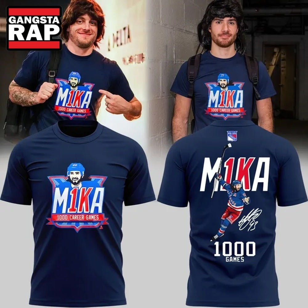 New York Rangers M1KA Limited Edition Hoodie T-Shirt