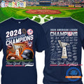 New York Yankees 2024 American League Champions Baseball Print 3D Shirt