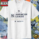 New York Yankees 2025 ALCS Champions White Unisex T Shirt