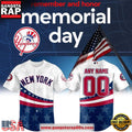 New York Yankees 2026 Memorial Day Custom Name Number Baseball Jersey