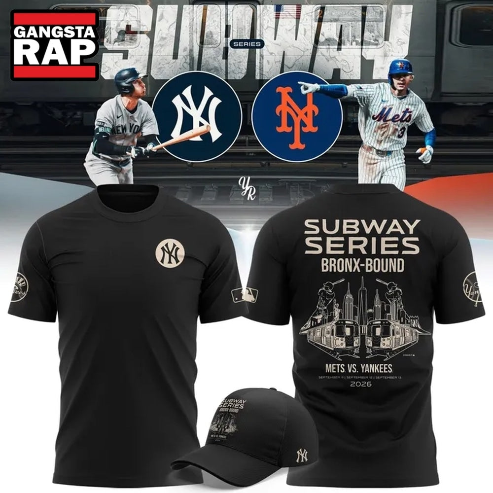 New York Yankees 2026 Subway Series Bronx Bound Hoodie T-Shirt