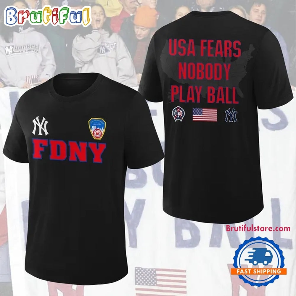 New York Yankees FDNY New York’s Bravest 2026 3D Shirt