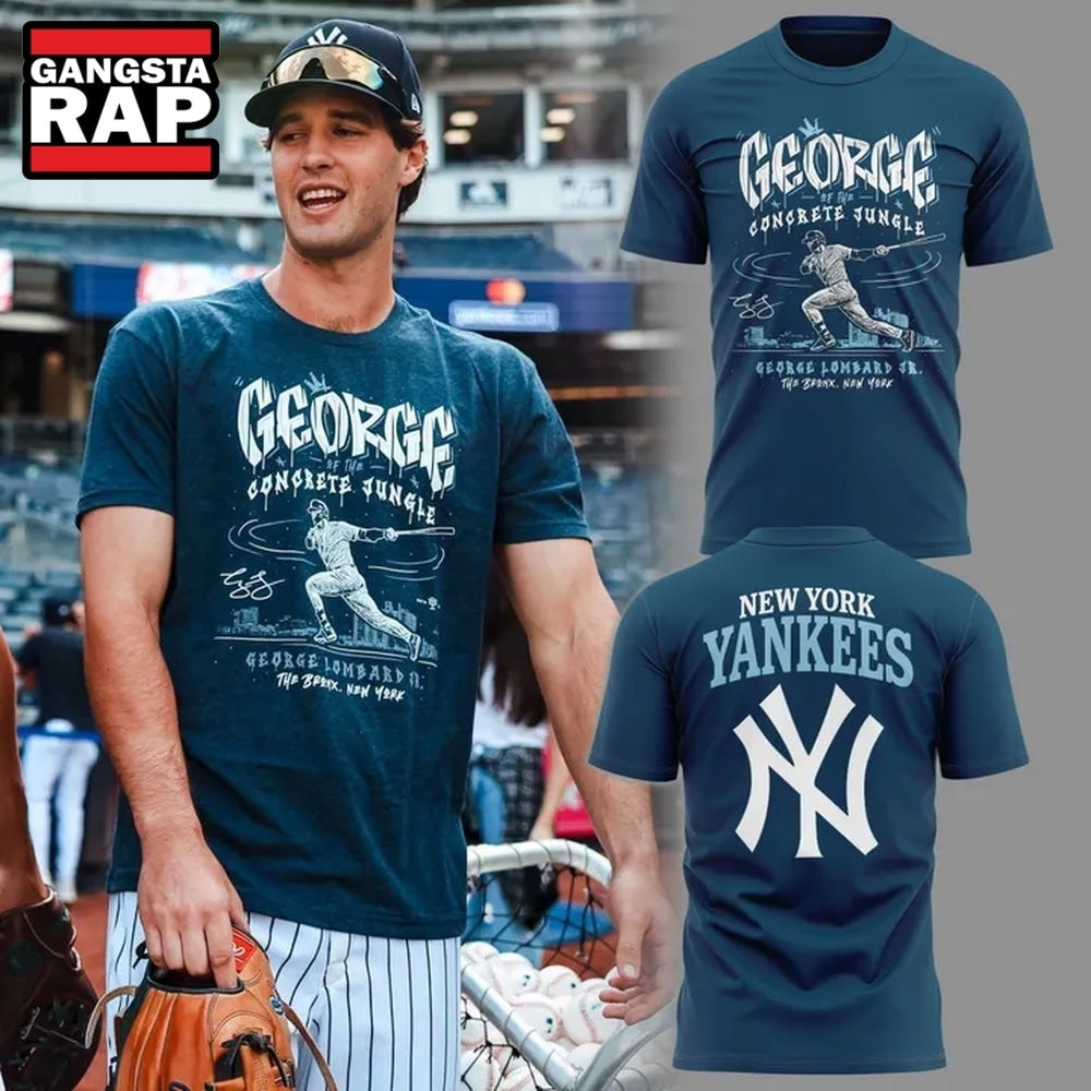 New York Yankees George Of The Concrete Jungle Hoodie T-Shirt
