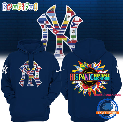 New York Yankees Happy Hispanic Heritage Month 2024 Hoodie T-Shirt
