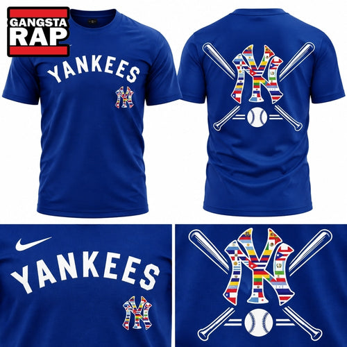 New York Yankees Happy Hispanic Heritage Month 2026 T Shirt