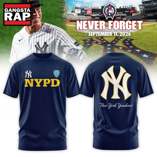 New York Yankees Never Forget FDNY 2026 New Design 3D Shirt