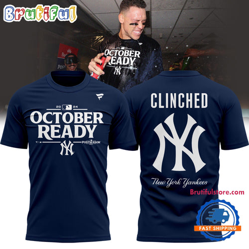 New York Yankees OCTOBER READY 3D Shirt