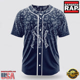 MLB New York Yankees Paisley Pattern Baseball Jersey