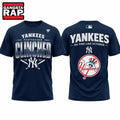 New York Yankees Postseason Clinched No Time Like October 2026 Blue T Shirt