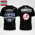 New York Yankees Postseason Clinched No Time Like October Black T Shirt