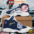New York Yankees True Baseball Team Custom Name Air Jordan 13 Shoes Running Sneakers