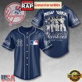 New York Yankees x Kiss Band Pressed To Kill Baseball Jersey