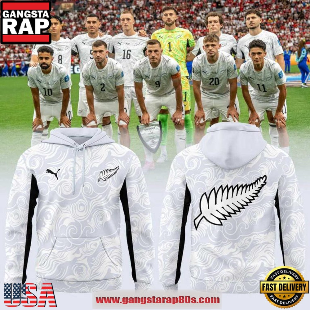 New Zealand Soccer National Team 2026 FIFA World Cup Hoodie