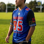 New Zealand Warriors 1995 Limited Edition Blue Jersey