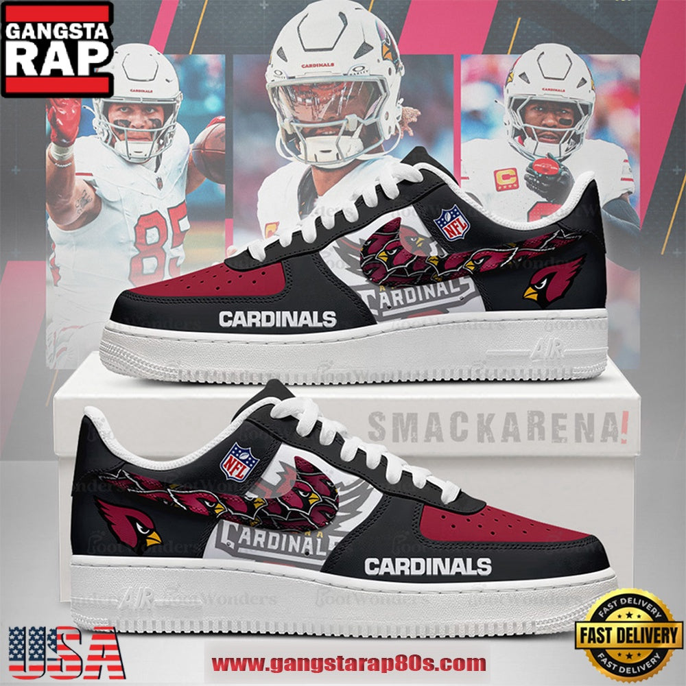 NFL Arizona Cardinal Trending Football Sneakers Nike Air Force 1 Shoes