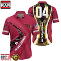 NFL Arizona CardinalsCustom Name Number New Design Hawaiian Shirt For Men Women
