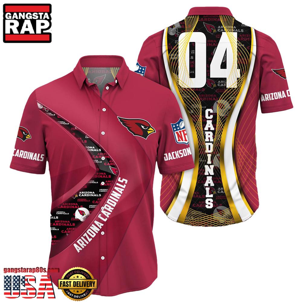 NFL Arizona CardinalsCustom Name Number New Design Hawaiian Shirt For Men Women