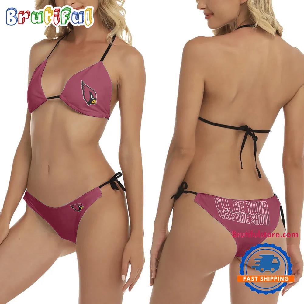 NFL Arizona Cardinals I’ll Be Your Halftime Show 2 Piece Women’s Bikini Swimsuit
