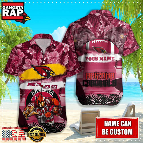 NFL Arizona Cardinals Mascot Football Hawaiian Shirt For Men Women