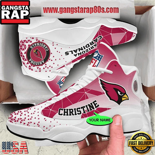 NFL Arizona Cardinals Personalized Air Jordan 13 Sport Shoes