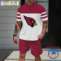 NFL Arizona Cardinals Trendy Summer T Shirt And Shorts Set