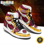 NFL Arizona Cardinals Yellow White Air Jordan 1 High Sneakers