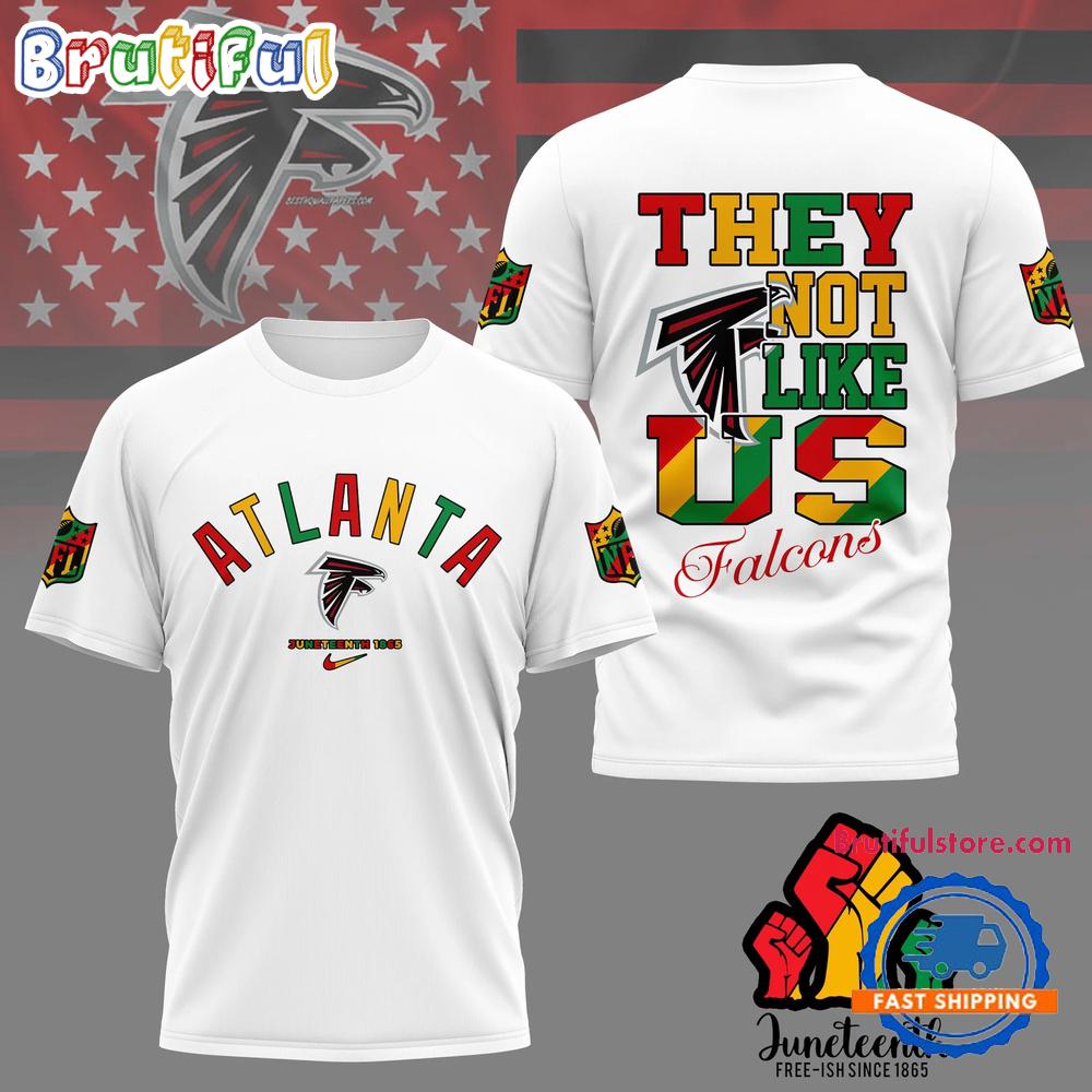 NFL Atlanta Falcons 2025 Juneteenth Freedom Day 3D Shirt