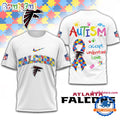 NFL Atlanta Falcons Autism Awareness Accept Understand Love All Over Print Shirt