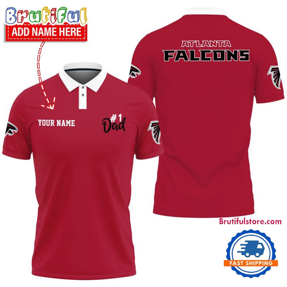 NFL Atlanta Falcons Best Dad Wonderful Father’s Day Polo Shirts