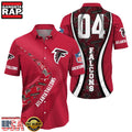 NFL Atlanta FalconsCustom Name Number New Design Hawaiian Shirt For Men Women