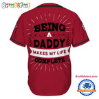 NFL Atlanta Falcons Football Being A Daddy Father’s Day Baseball Jersey