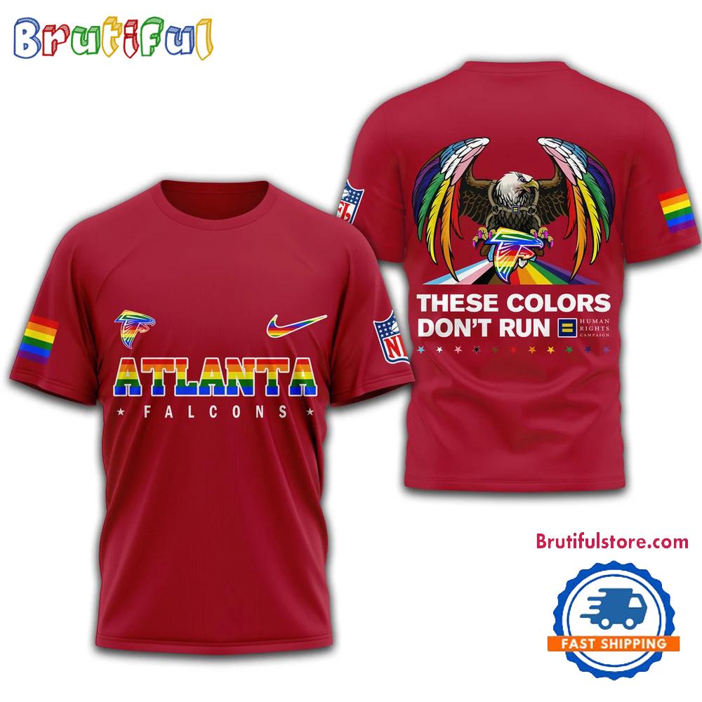 NFL Atlanta Falcons Football Human Rights Campaign LGBT 2025 3D Shirt