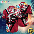 NFL Atlanta Falcons Hawaii Shirt Flower Island Inspired Apparel