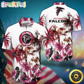 NFL Atlanta Falcons Hawaii Shirt Palm Tree Aloha Shirt For Fans