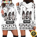 NFL Atlanta Falcons Hoodie Dress Gnomes All Over Print Hoodie Women