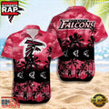 NFL Atlanta Falcons Logo Team Aloha Hawaiian Shirt