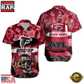 NFL Atlanta Falcons Mascot Football Aloha Hawaiian Shirt