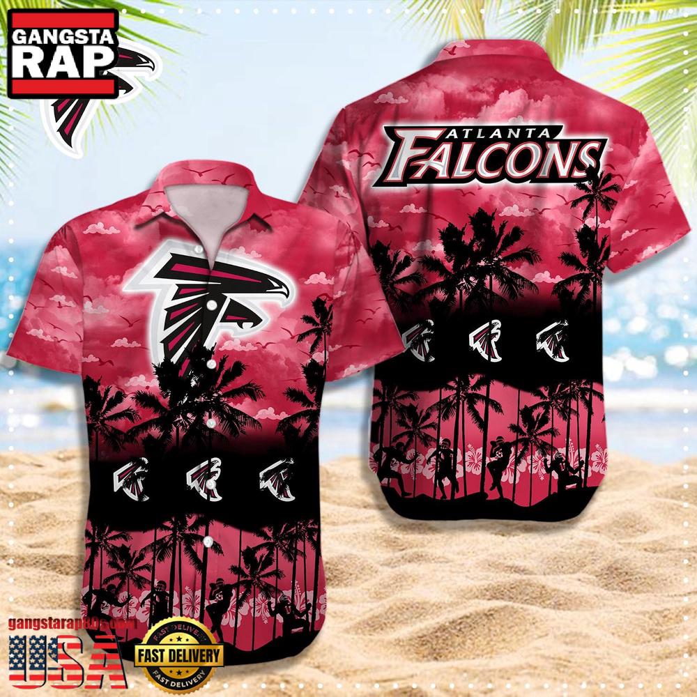 NFL Atlanta Falcons Retro Aloha Shirts For Men Women