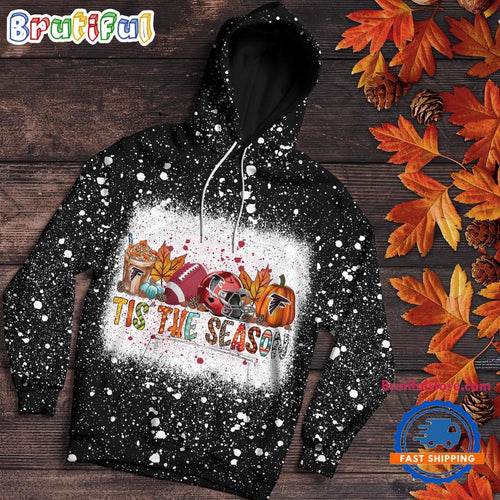 NFL Atlanta Falcons Tis The Season Special Pumpkin Halloween Hoodie Shirt