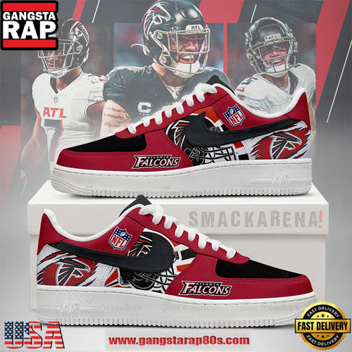 NFL Atlanta Falcons Trending Football Sneakers Nike Air Force 1 Shoes