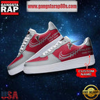 NFL Atlanta Falcons Unique Design Custom Name Air Force 1 Sneaker Shoes